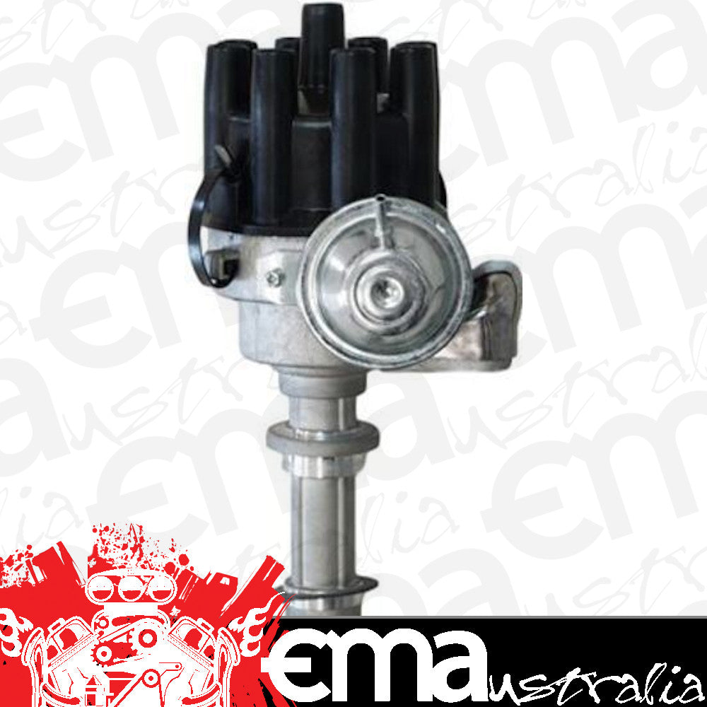 Proflow PFEID120E Distributor HEI Street Series Vacuum Advance Black Cap For Holden Commodore V8 VN-VP Fuel Inj (Oval Plug)