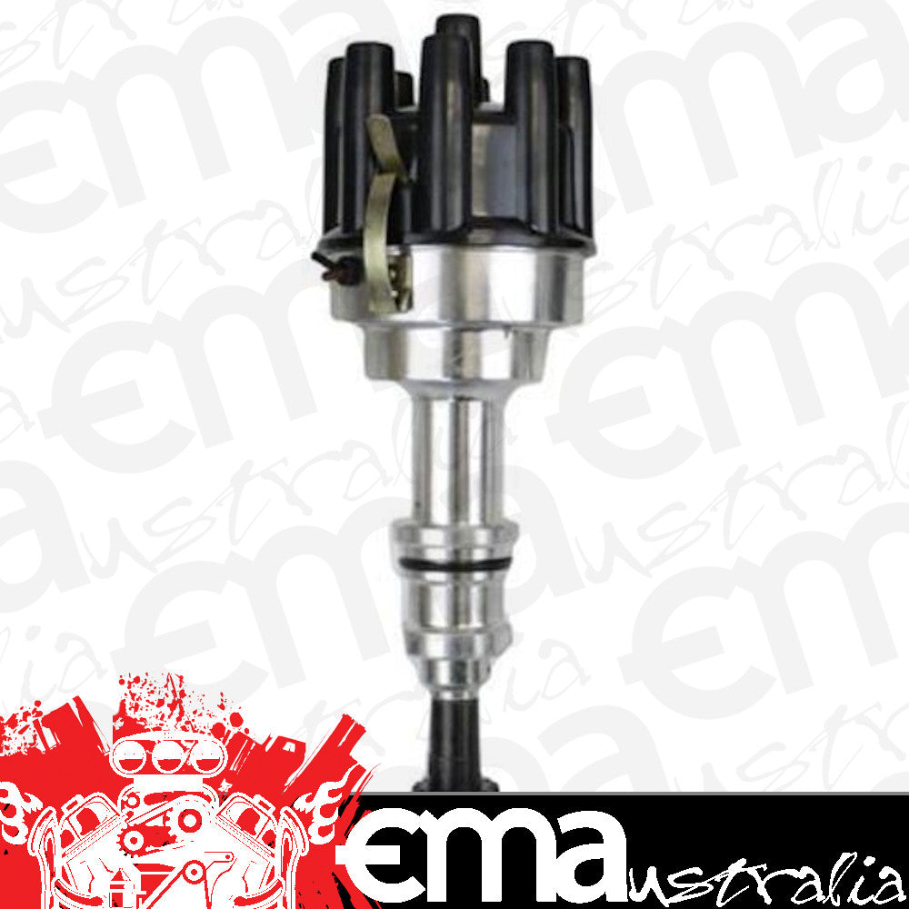 Proflow PFEID420E Distributor HEI Street Series Vacuum Advance Bosch Style Black Cap For Ford 351 Windsor