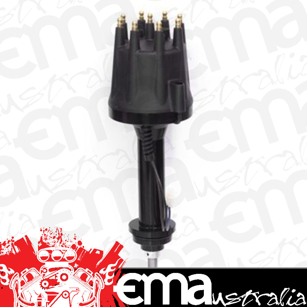 Proflow PFEID510M Distributor Pro Series Magnetic Pickup Mechanical Advance Black Cap For Chrysler 318/340/360