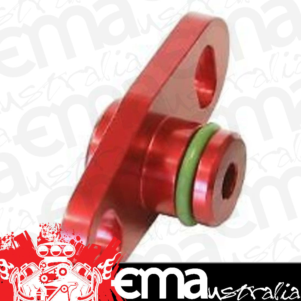 Aeroflow AF64-2066R Fuel Rail Adapter - Mitsubishi* 16mm Seal & 37-40mm Centre