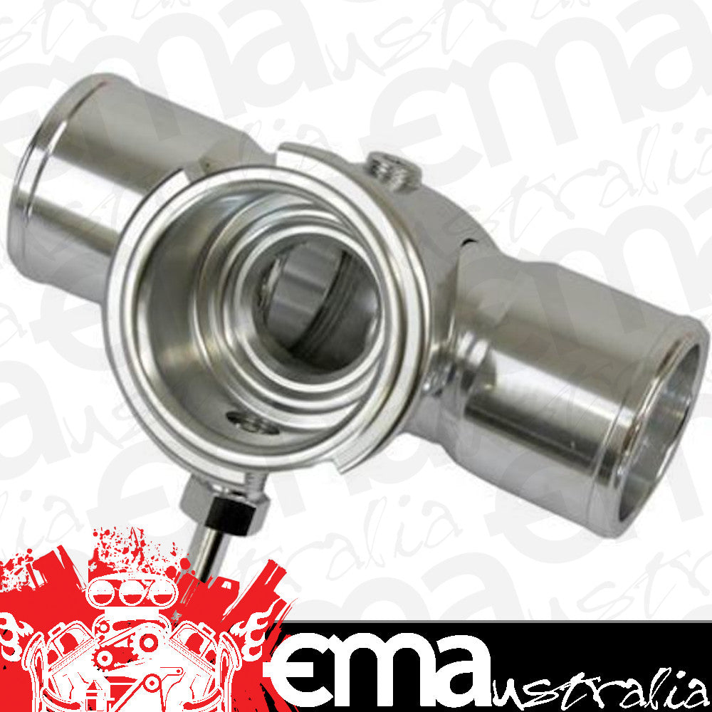 Proflow PFEIRFS Radiator Hose Filler Inline Billet Silver 1.5 "/1.5 "