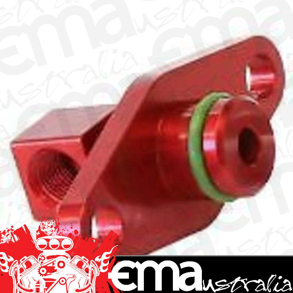 Aeroflow AF64-2067R Fuel Rail Adapter for Subaru Sti Ej25 '08 -On