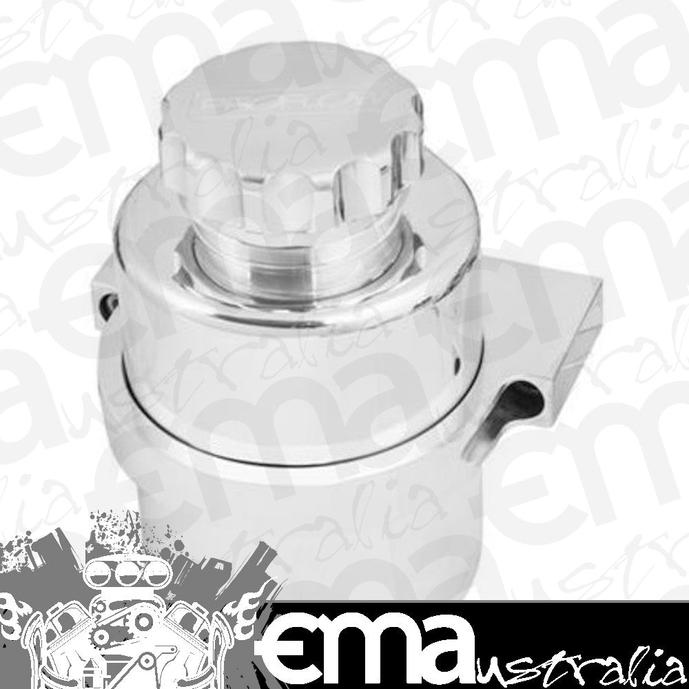 Proflow PFEMC300P Master Cylinder Reservoir Remote or Direct Mount 130mm Height 80mm Dia Billet Aluminium Polished