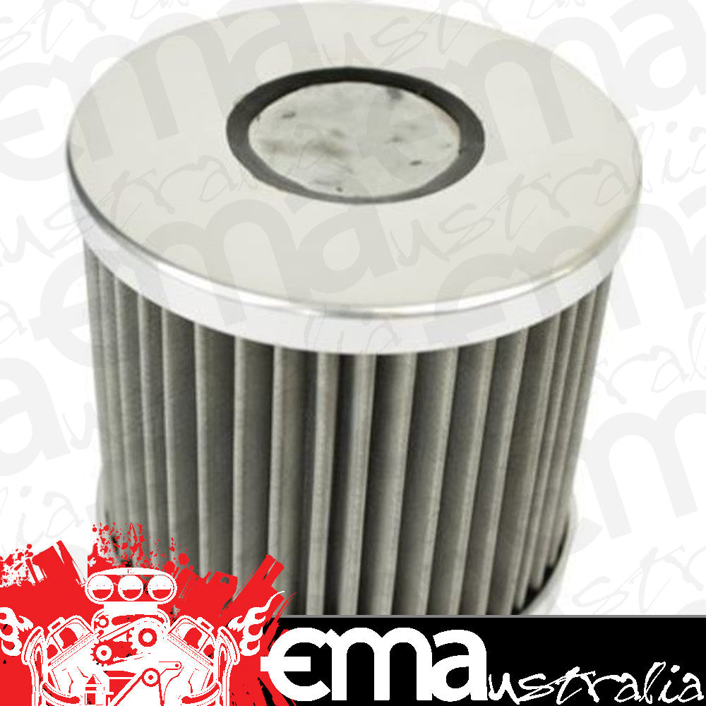 Proflow PFEOS102EL Oil Filter Element Stainless Steel 60 Micron Billet Oil Filter
