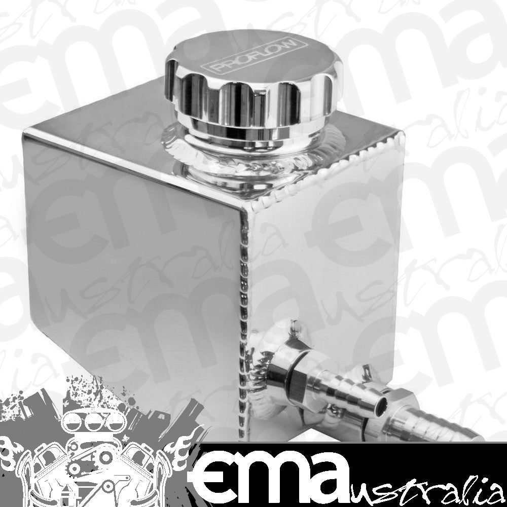 Proflow PFEPST2 Power Steering Reservoir GM LS For Holden Commodore VT-VE Remote Fabricated Aluminium Polished
