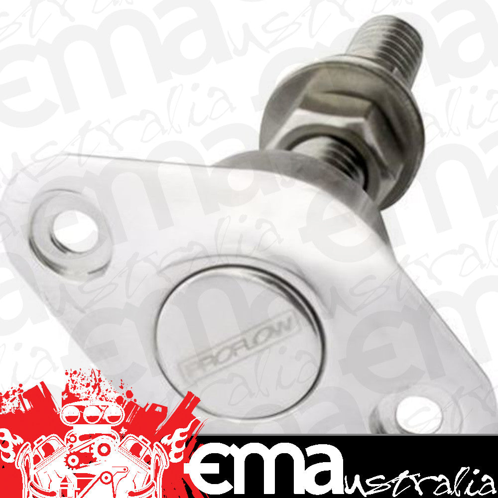 Proflow PFEQLZ370 Quick Release Pro Latch Fastener Dzus Aluminium Polished Small Head