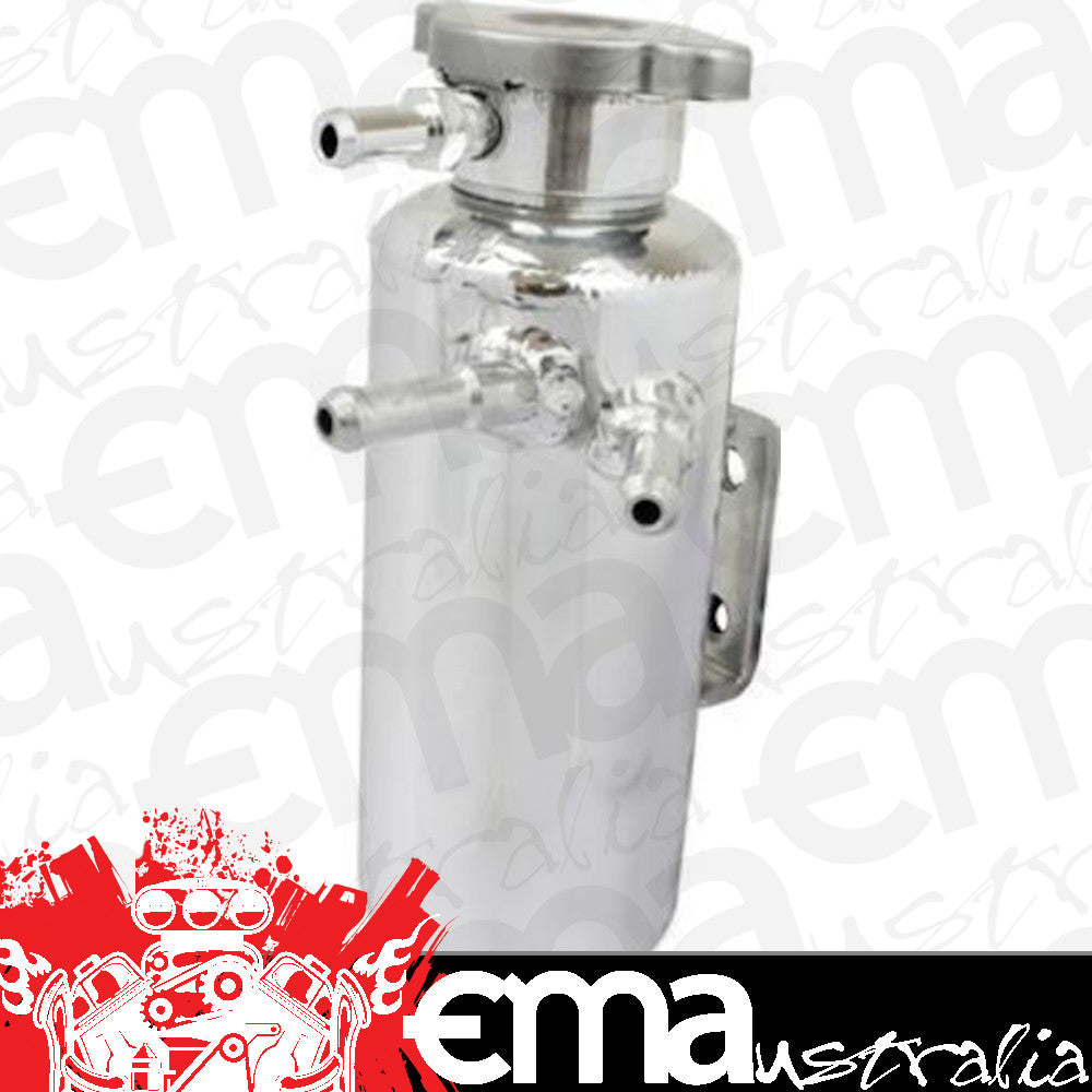 Proflow PFERO05P Radiator Overflow Tank Universal Aluminium 60mm Diameter 200mm Height Polished