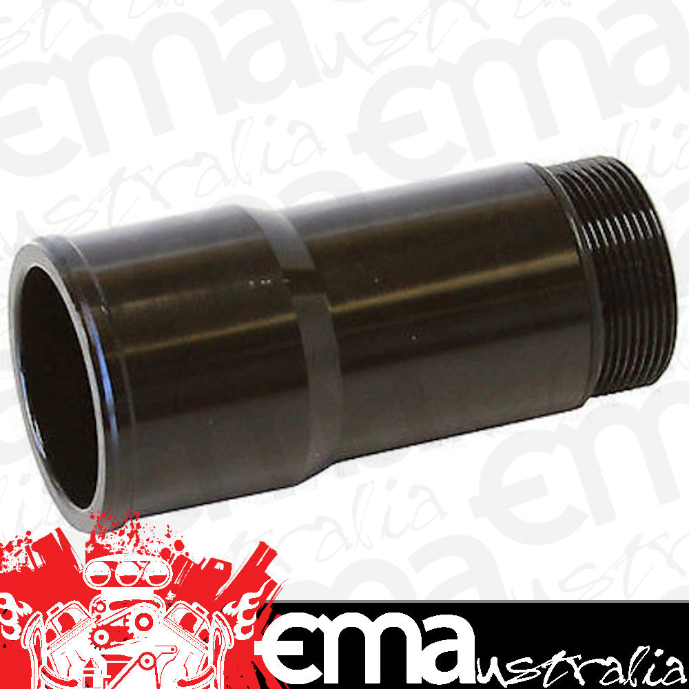 Aeroflow Performance Products AF64-2081BLK 1.5" Radiator Hose Adapter Black Long 4.5" Length Cvr