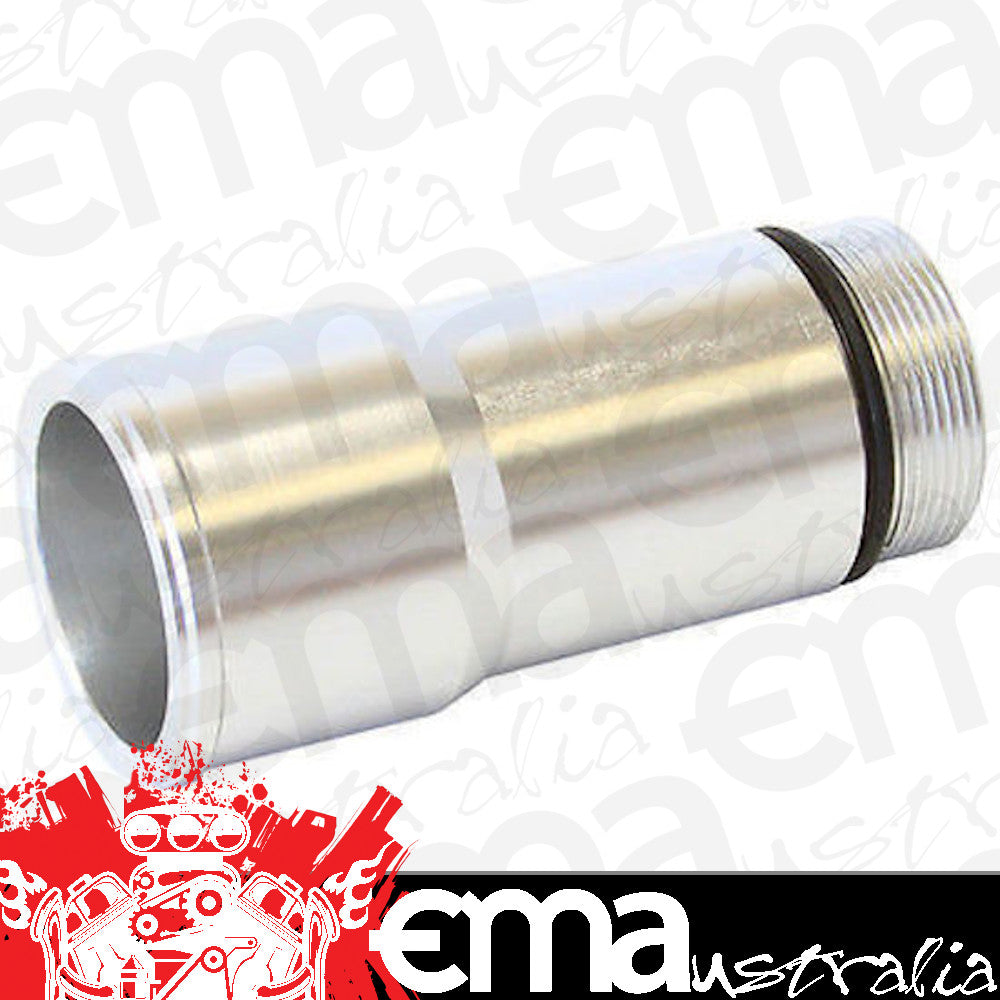 Aeroflow AF64-2081S 1.5" Radiator Hose Adapter Silver Long 4.5" Length Cvr
