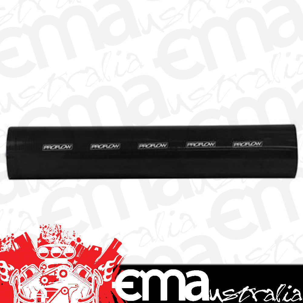 Proflow PFES101-300LB Hose Tubing Air intake Silicone Straight 3.00" Straight 2Ft Length Black