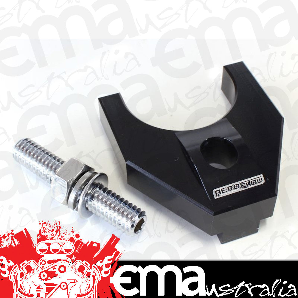 Aeroflow AF64-2093BLK Billet Distributor Hold Down Black Large V2 Windsor & 351C
