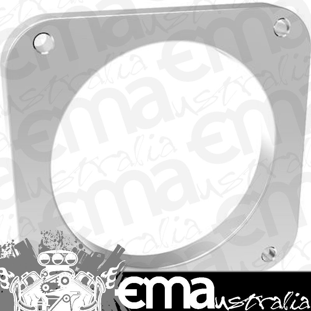 Proflow PFETBP100 Throttle Body Adapter LS Weld-on Flange Billet Aluminium Natural 102mm Bore Size