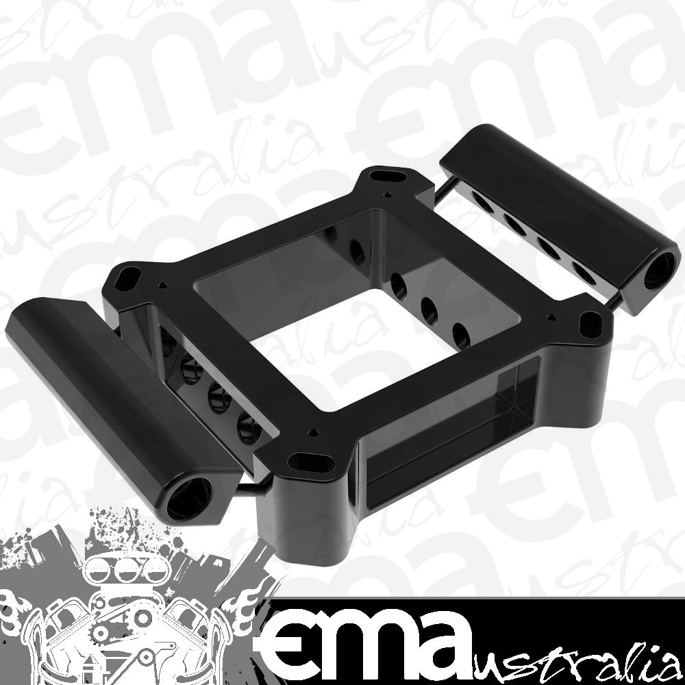 Proflow PFETBP4150B Fuel Injection Conversion Plate Kit Series II 4150 & 4500 Billet Aluminium Black Universal
