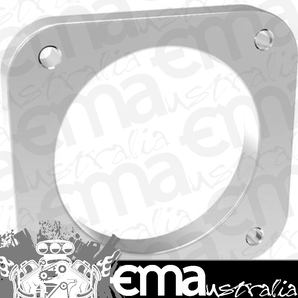 Proflow PFETBP80 Throttle Body Adapter Weld-on Flange Billet Aluminium Natural 80mm Bore Size