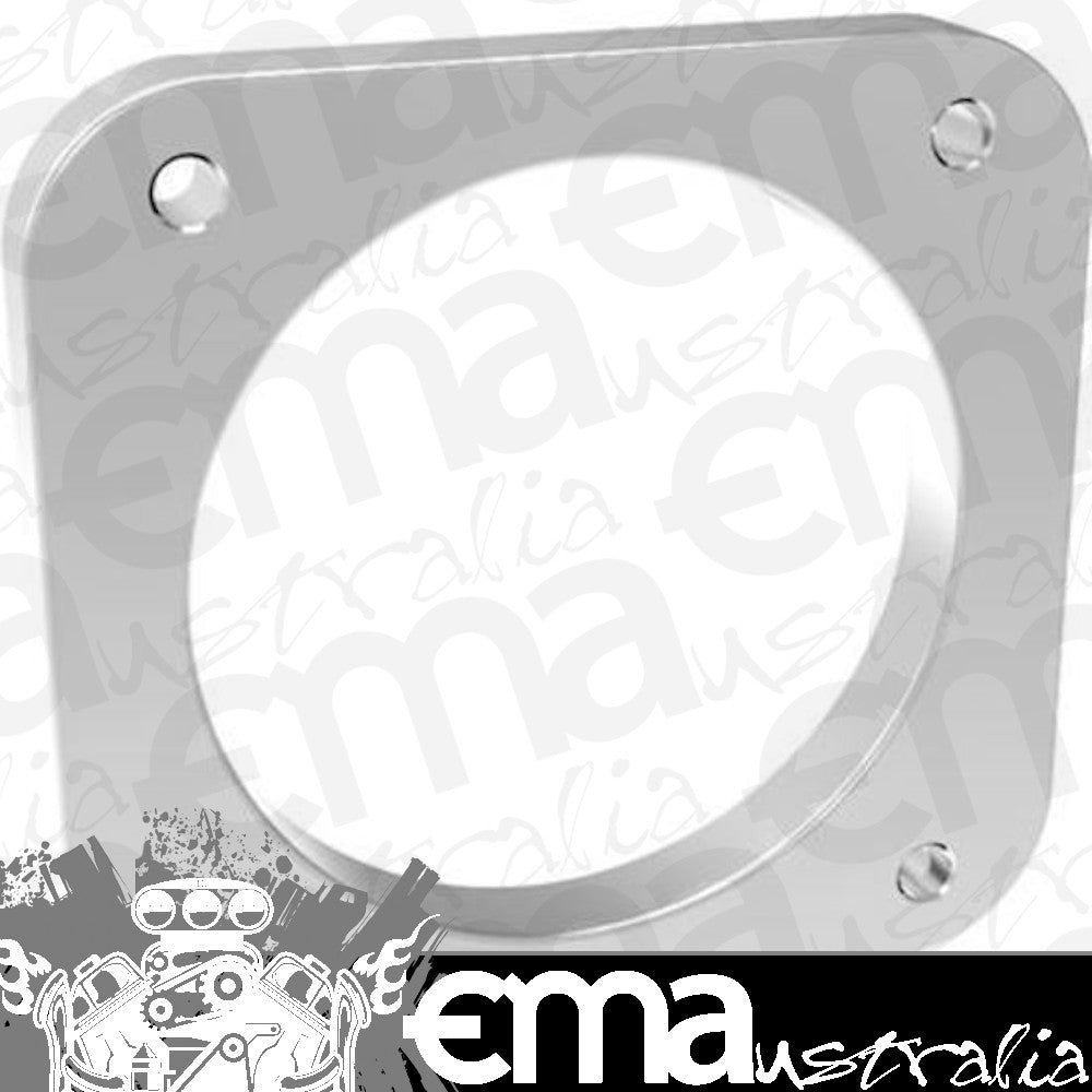 Proflow PFETBP90 Throttle Body Adapter Weld-on Flange Billet Aluminium Natural 90mm Bore Size