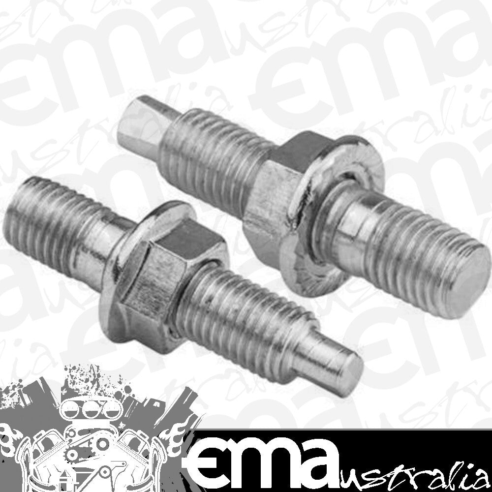 Proflow PFETFS45M8 Turbocharger Studs Hex Nuts M8-1.25 x 45mm Stainless Steel Natural Set of 5