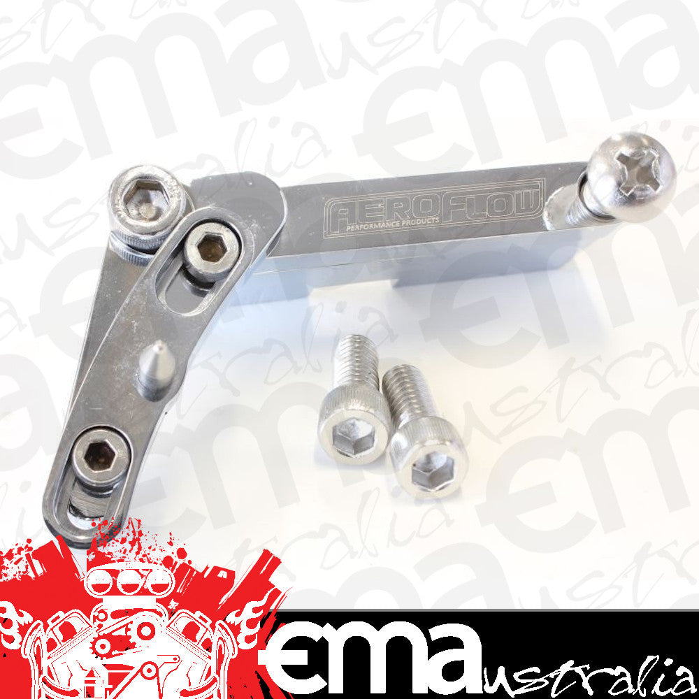 Aeroflow AF64-2099C BBC 8" Timing Pointer Chrome with 4 Deg Of Adjustmen