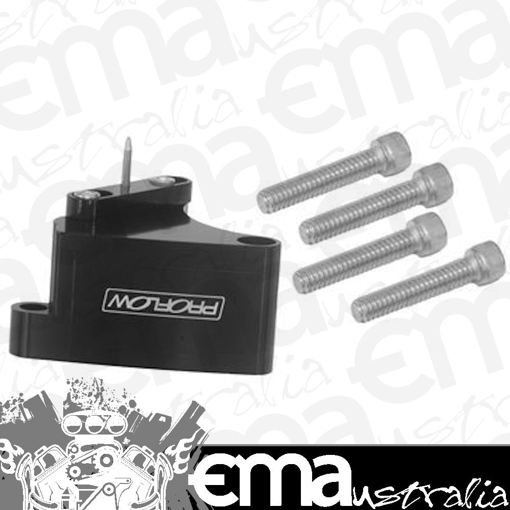 Proflow PFETP-301BK Timing Pointer Billet Aluminium Black Anodised Chev Small Block 7 " Balancer