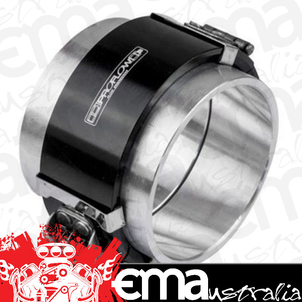 Proflow PFEWC350BK Tubing Coupler Quick Release Clamp Assembly Black Anodised 3.50" Each