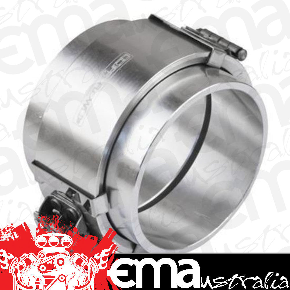 Proflow PFEWC350S Tubing Coupler Quick Release Clamp Assembly Silver Anodised 3.50" Each