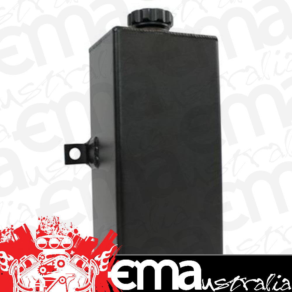 Proflow PFEWTV2BK Windshield Washer Reservoir Universal Fabricated Aluminium 200x 150 x 82mm Black Powder Coat