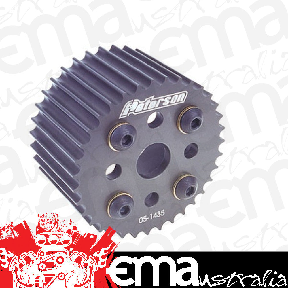 Peterson PFS05-1437 HTD Water Pump Pulley 37 Tooth 2" Wide 5/8" - 3/4" Bore