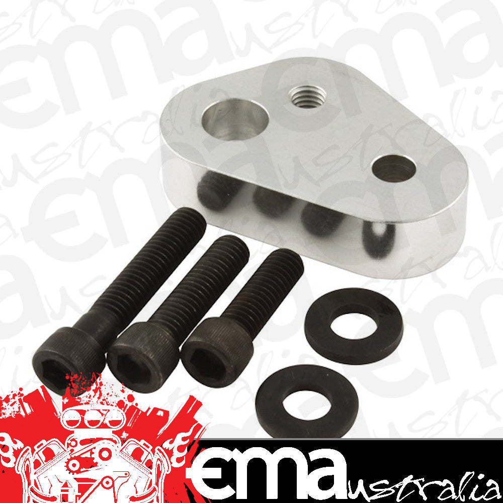 Peterson PFS06-3034 Dry Sump Oil Pump Mount Plates Suit Small Block Chevy Left side mount Drag Bearclaw left side pump