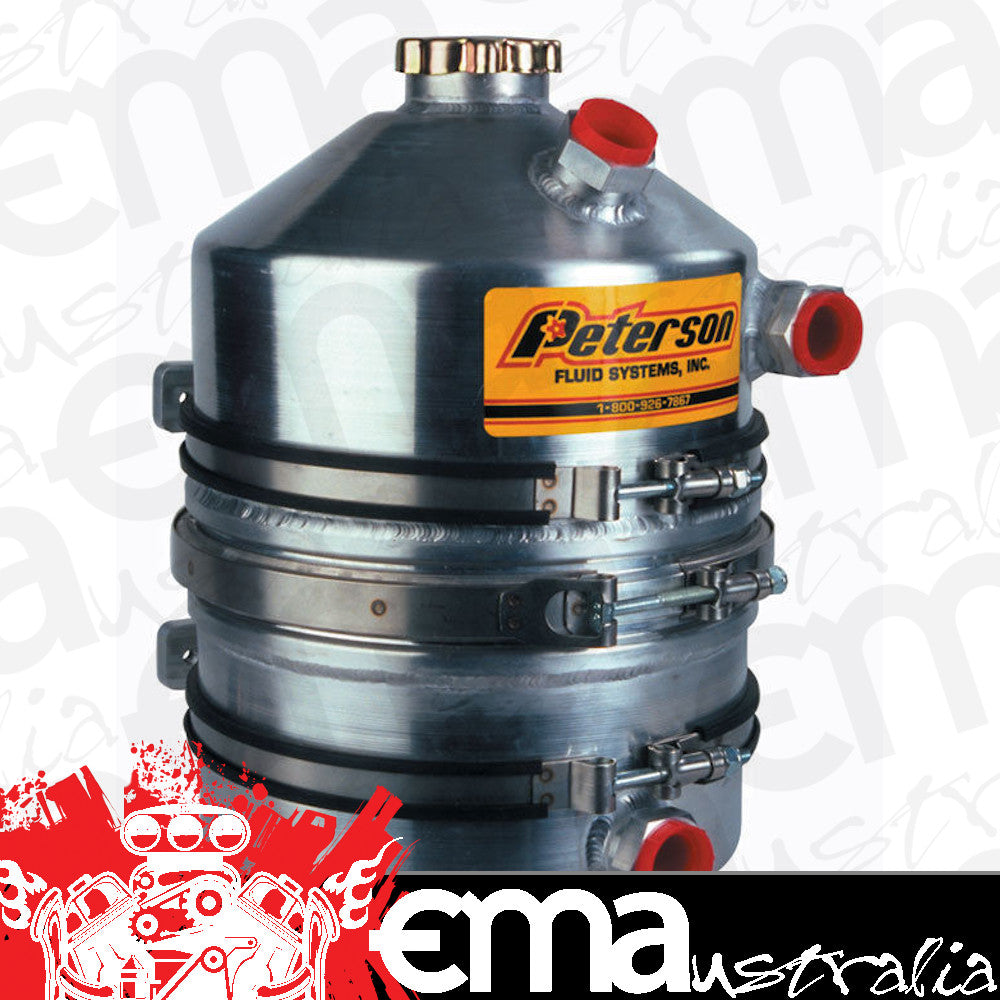 Peterson PFS08-0009 DRY SUMP OIL TANK 3 GAL 11.35L SINGLE SCAVENGE INLET