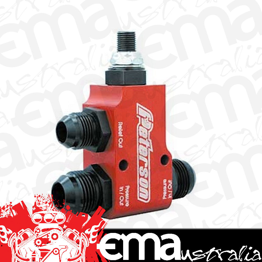 Peterson PFS09-0160 Remote Oil Relief Valve -10 AN Male Fittings