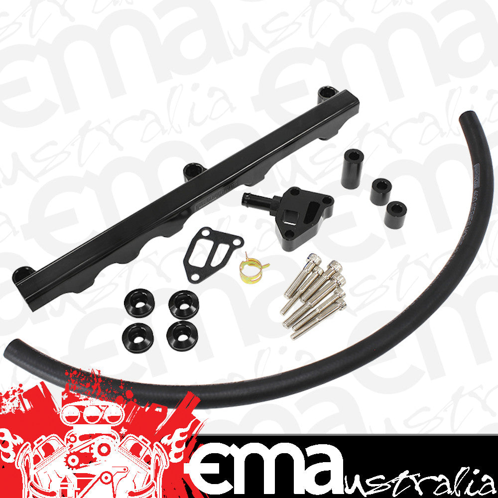 Aeroflow AF64-2122BLK Fuel Rail Kit Suit Sr20 S14 & S15 Vct Engine