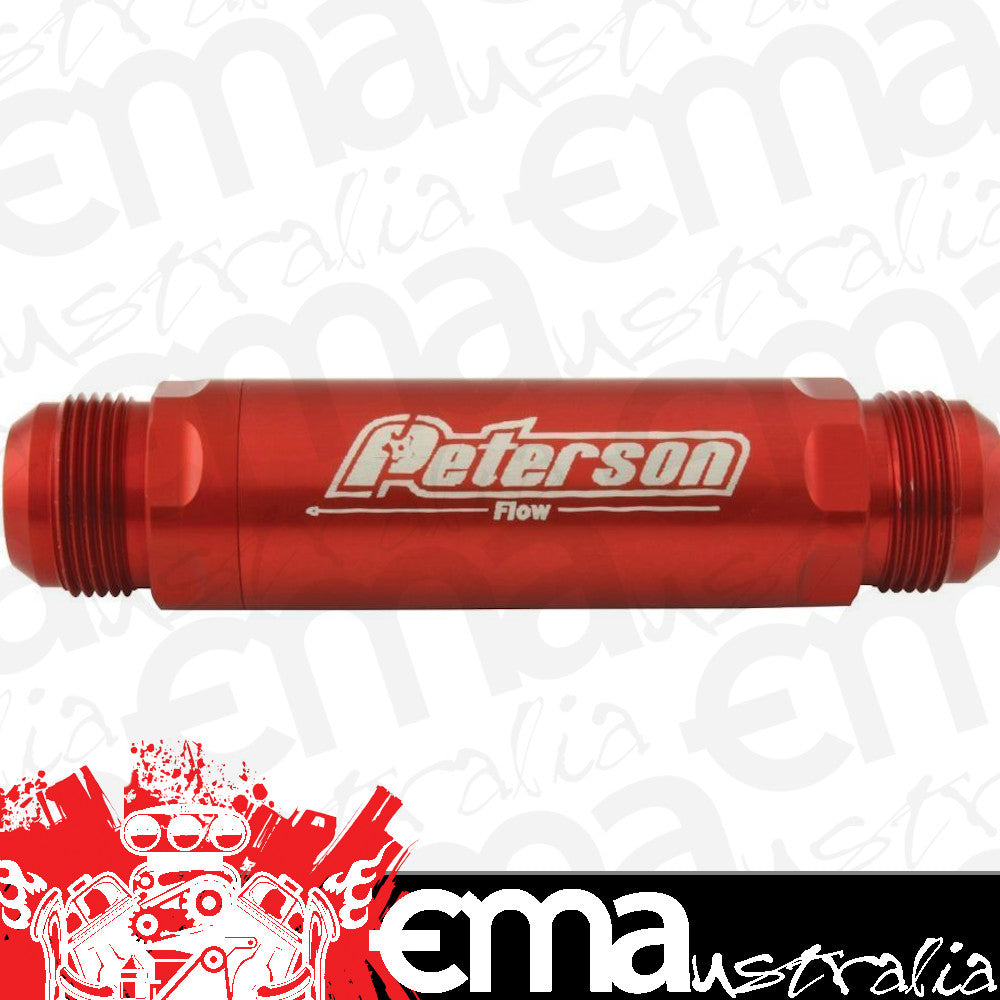 Peterson PFS09-0405 DRY SUMP IN-LINE SCAVENGE FILTER -16AN 7" LONG x 2.5" DIA