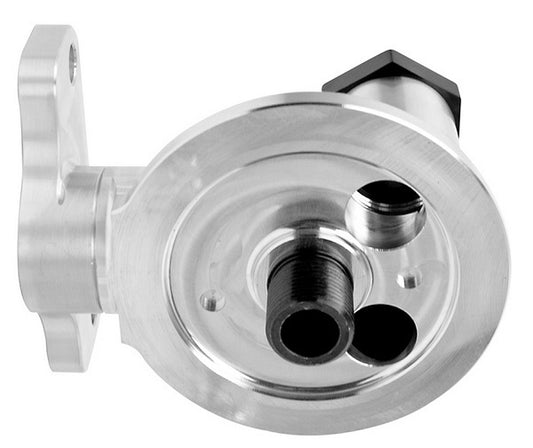 Peterson PFS09-1312 Billet Remote Filter Firewall Mount Suit Ford 3/4" Filter With -12 AN Male Fittings