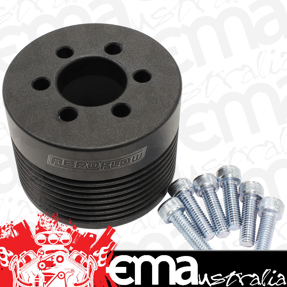 Aeroflow Performance Products AF64-2128 GM LSA Blower Pulley 2.55" Must Purchase Blower Hub Also