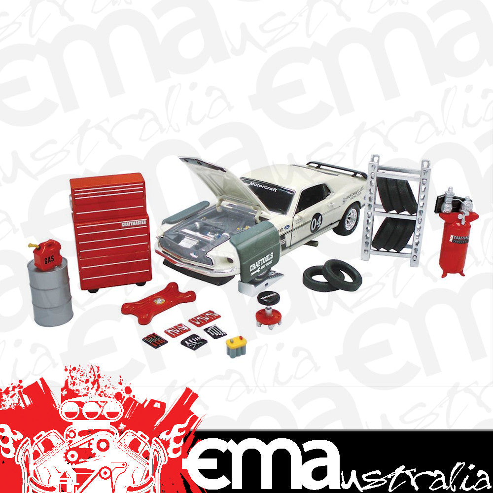 Engine Master Australia PHT-18420 Repair Garage Accessory Set 1:24 Scale