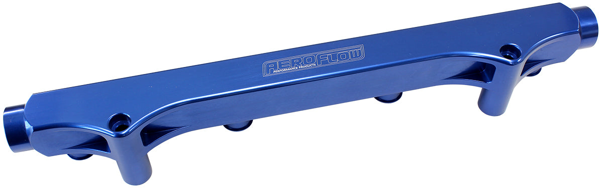 Aeroflow AF64-2133 Audi Vw 1.8L 20V Fuel Rail -8ORB Inlets / Outlets Blue