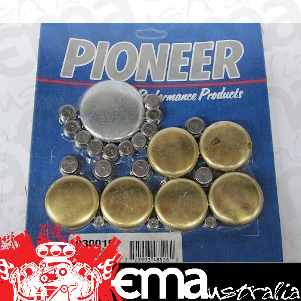 Pioneer | PI830019 | Mk 5 - 6 Brass Welsh Plug Kit Chev Big Block V8 1991-97