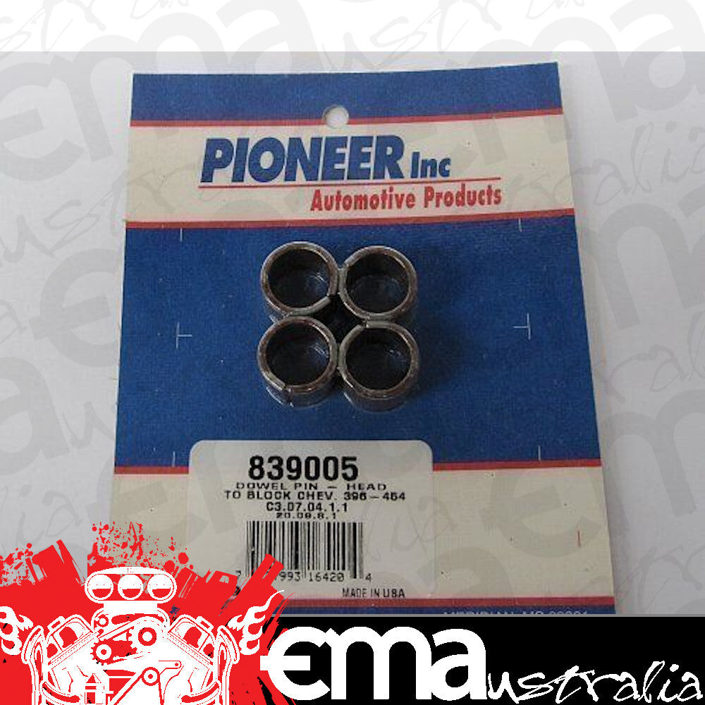 Pioneer PI839005 Cylinder Head Dowel Kit suit Chev BB 427/454 4Pk