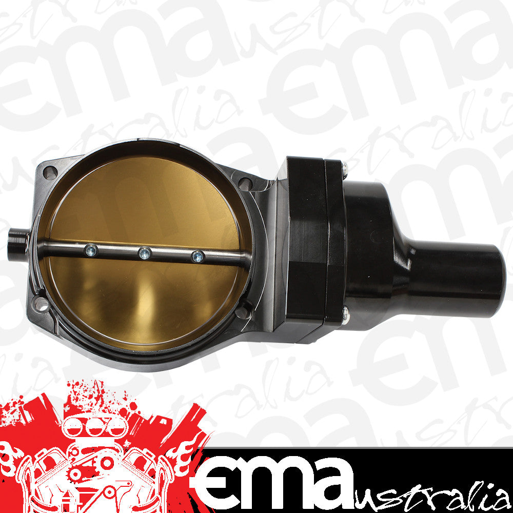 Aeroflow AF64-2134BLK GM LS LSA 102mm Throttle Body Black Fly By Wire