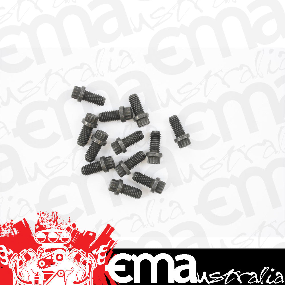 Pioneer PIOS-1200 12 Point Header Bolts 3/8" x.750" Set Of 12 Pios1200