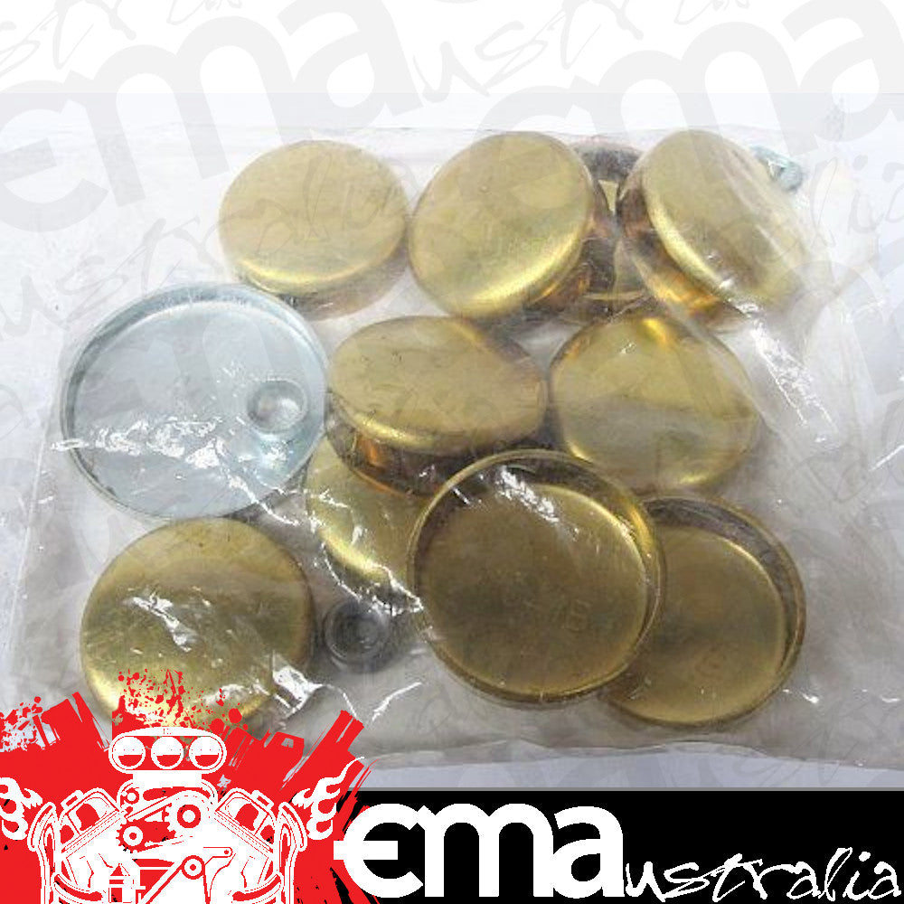 Pioneer PIPE-101-BR Brass Welsh Plug Kit Chev SB 400Ci V8