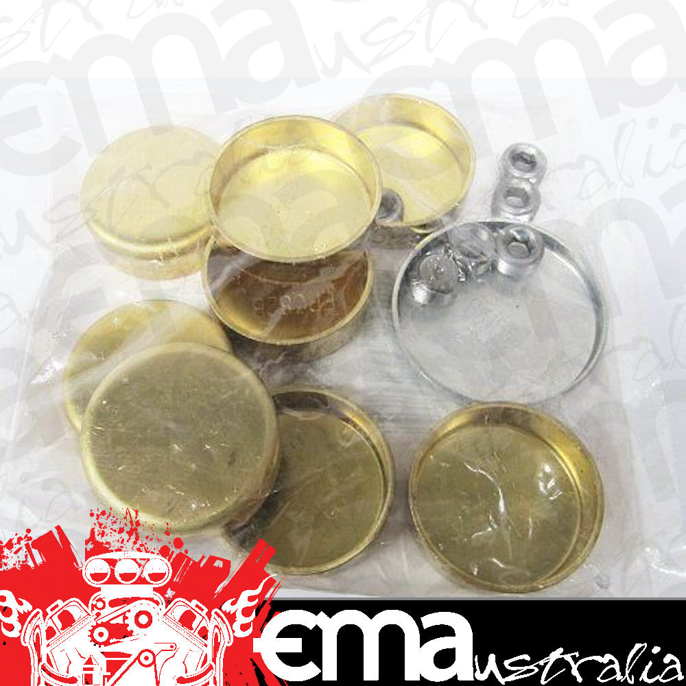 Pioneer | PIPE-102-BR | Brass Welsh Plug Kit suit Chev BB 396-454Ci V8