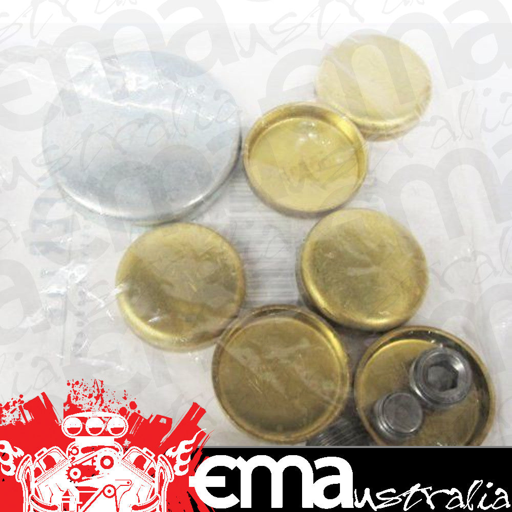 Pioneer PIPE-125-BR Brass Welsh Plug Kit suit Ford BB 429-460Ci V8