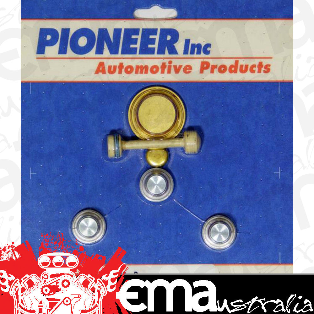 GM LS Series V8 Brass Welsh Plug Kit suit Pioneer PIPE-496-B