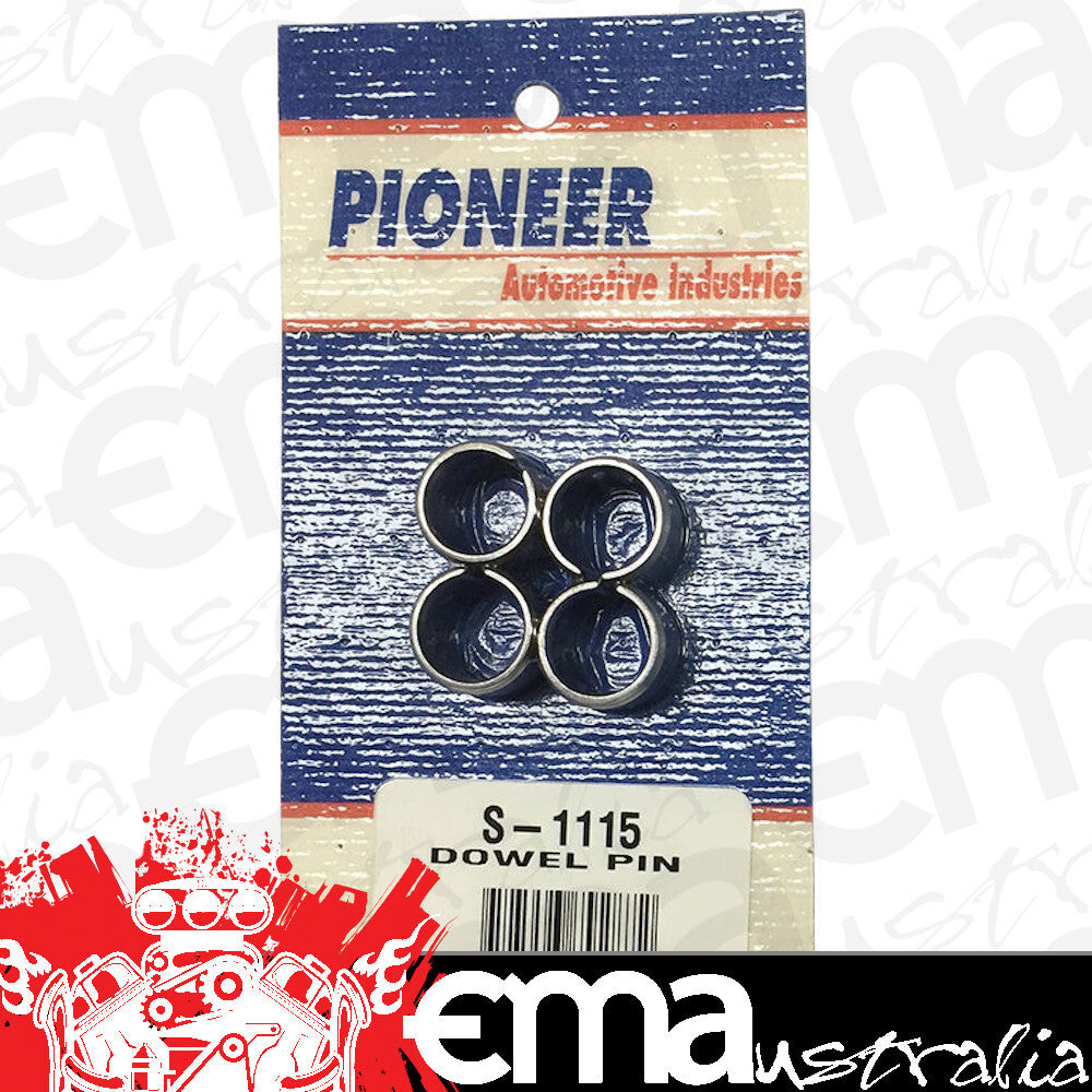 Pioneer PIS-1115 LS1 Cylinder Head to Block Dowel Kit 4 Pack