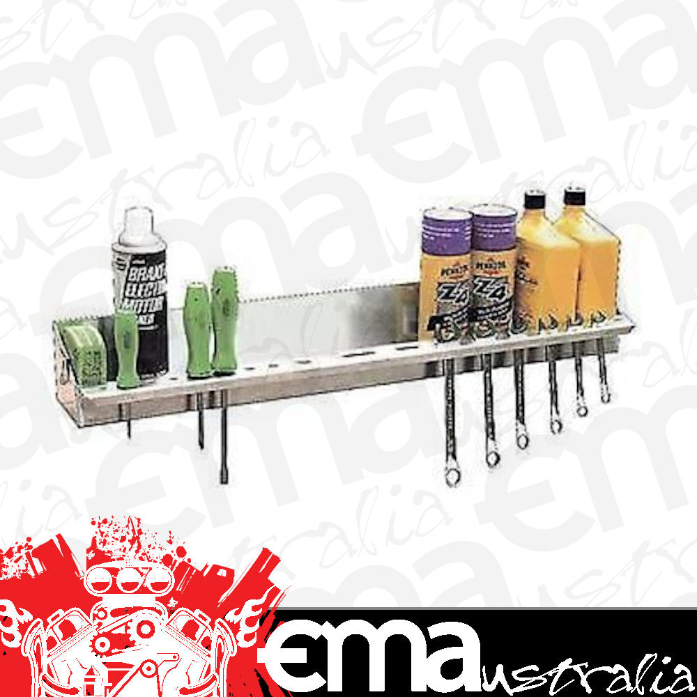 Pit Pal PIT-102 Aluminium All Purpose Area Shelf 30"L X 4"H X 4"W