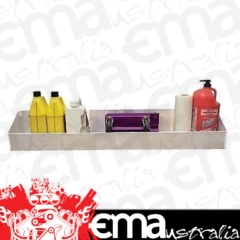 Pit Pal PIT-104 Universal Aluminium Mega Storage Shelf 48"W X 4"H X 8.5"D
