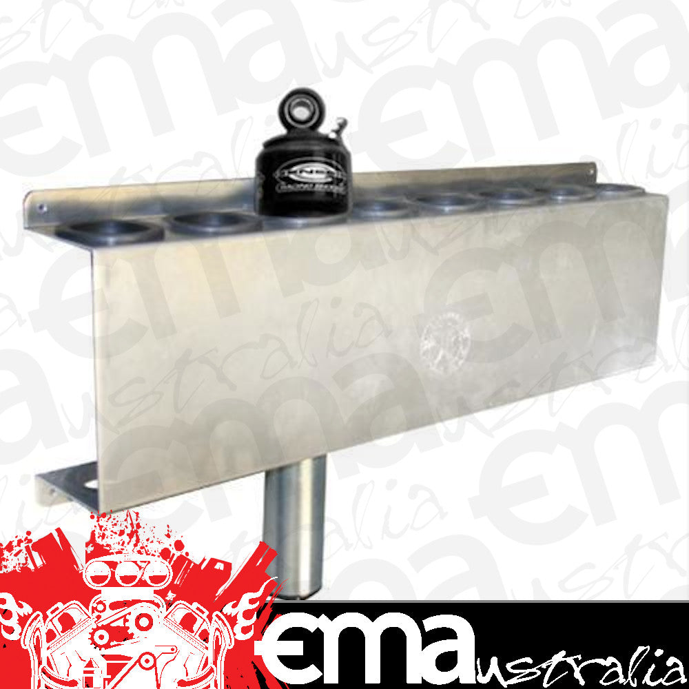 Pit Pal PIT-1041 Large Shock Rack Alloy 25"W X 7"H X 3.750"D Holds 8 Shocks