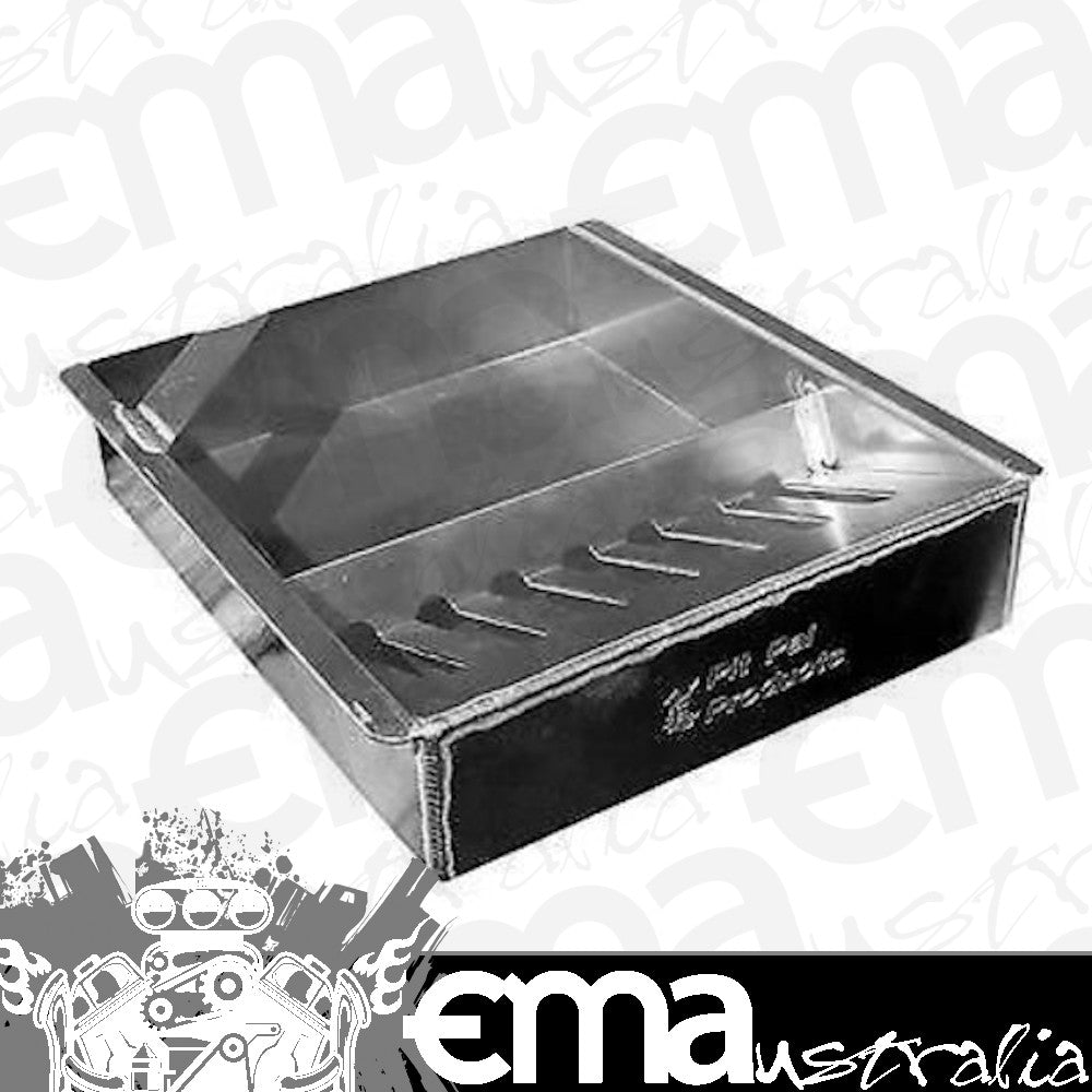 Pit Pal PIT-128-S Quick Change Aluminium Gear Oil Tray 13.25" X 11" X 2.5"
