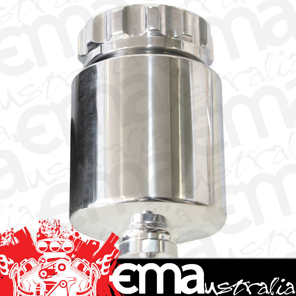 Aeroflow AF64-2150 Universalersal Clutch Brake Master Remote Billet Reservoir Polish