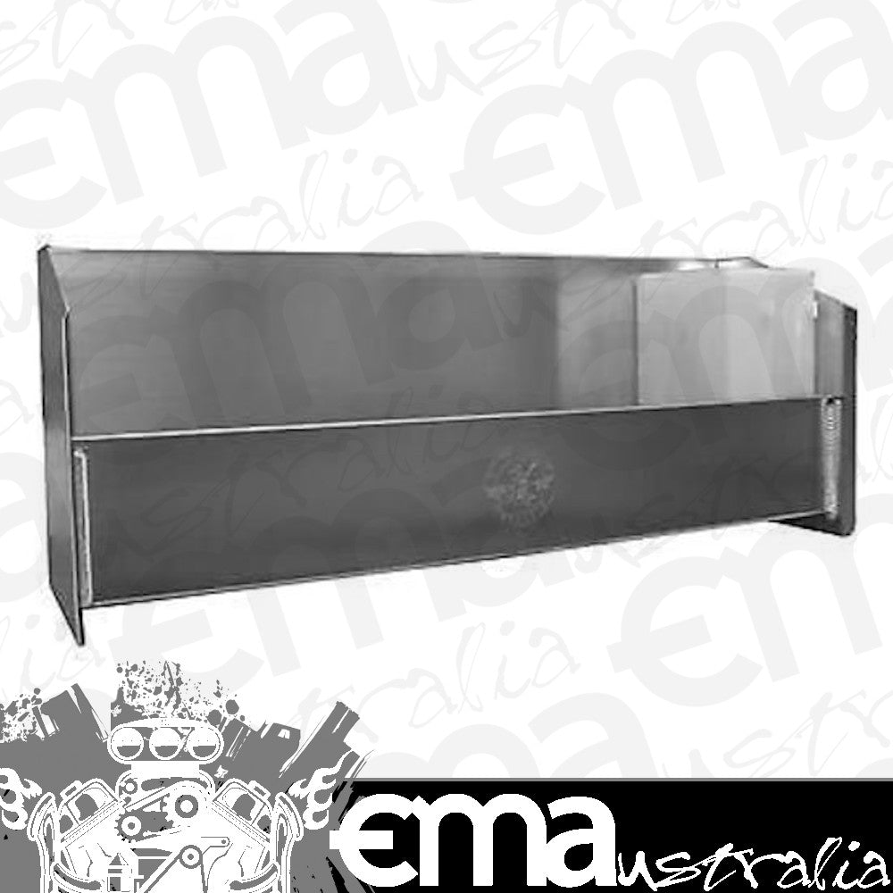 Pit Pal PIT-144 Vertical Aluminium Gear Case Storage Rack 24"W X 9.75"H X 7"D